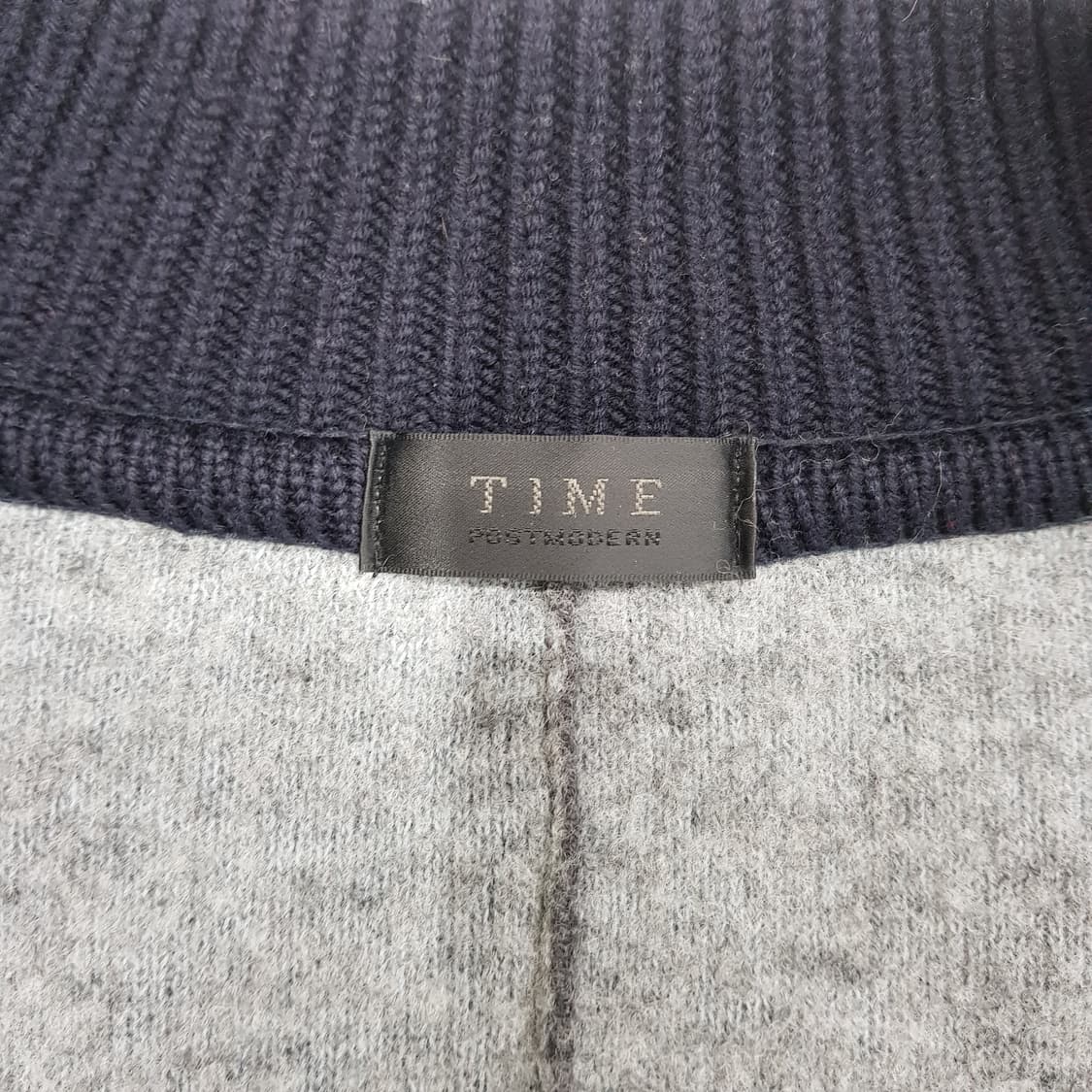 한섬 타임 니트 블루종 자켓 100사이즈 상품이미지7