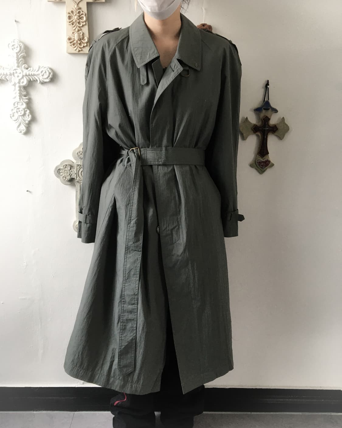 Belted trench jacket 상품이미지1