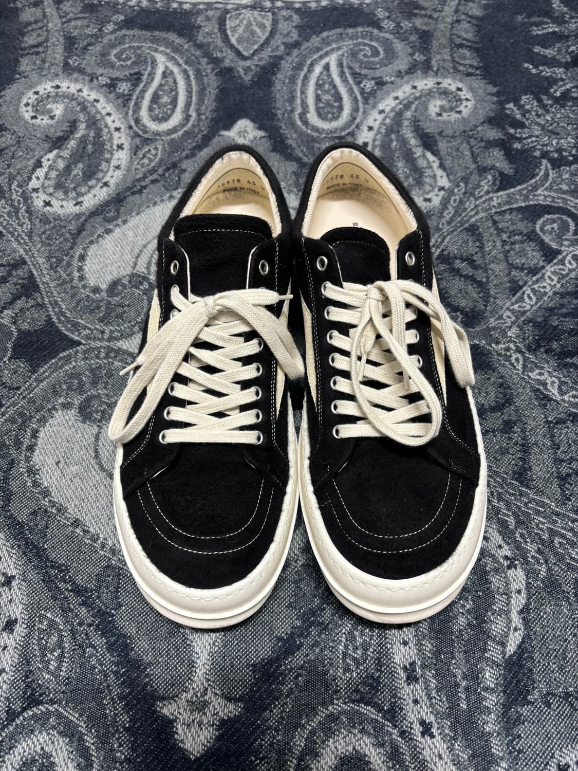 45) 릭 오웬스 다크쉐도우 반스 빈티지 스니커즈 상품이미지3