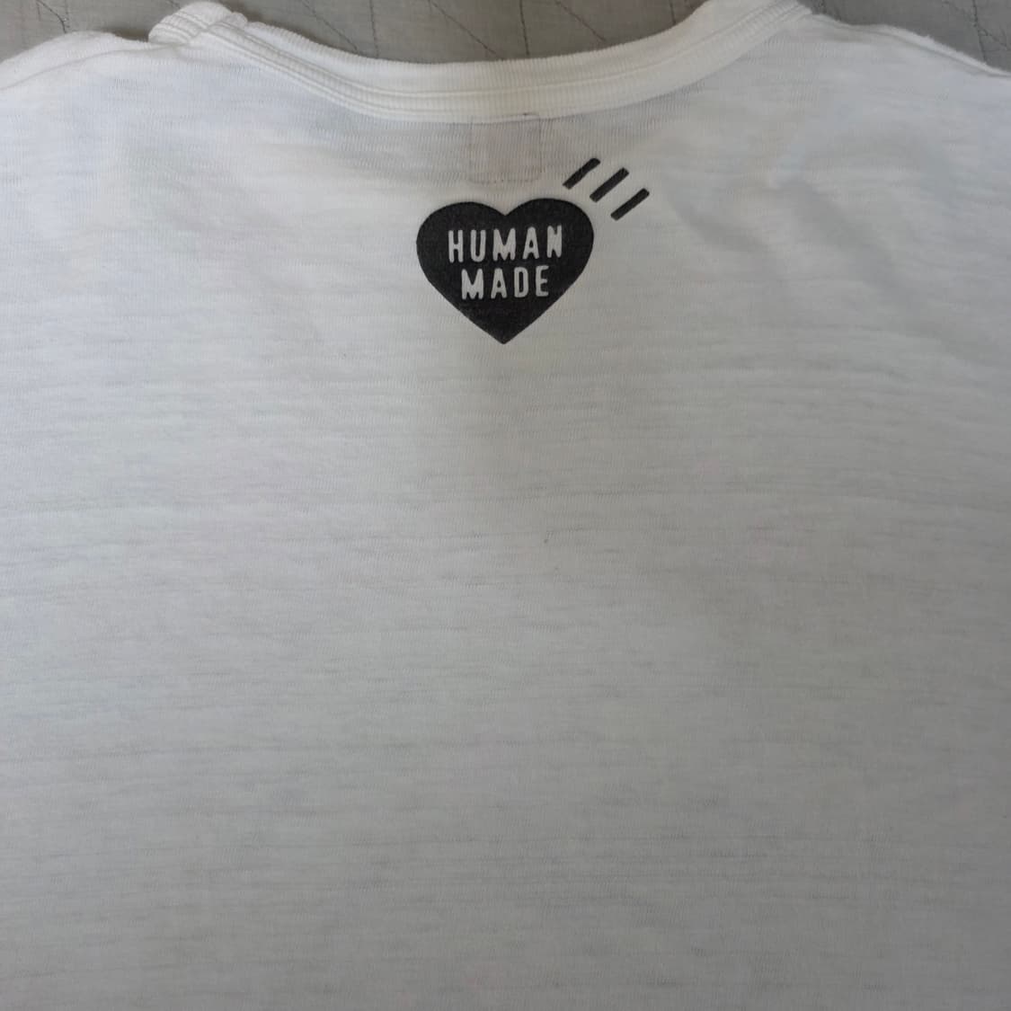 [XXL] 휴먼메이드 덕,오리 프린팅 티셔츠 화이트 상품이미지5