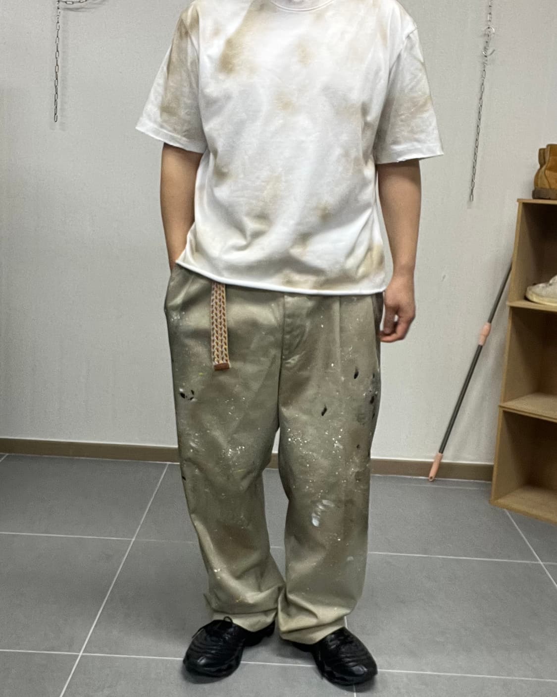 (허단52)EDWIN 커스텀 와이드팬츠-M2103 상품이미지2