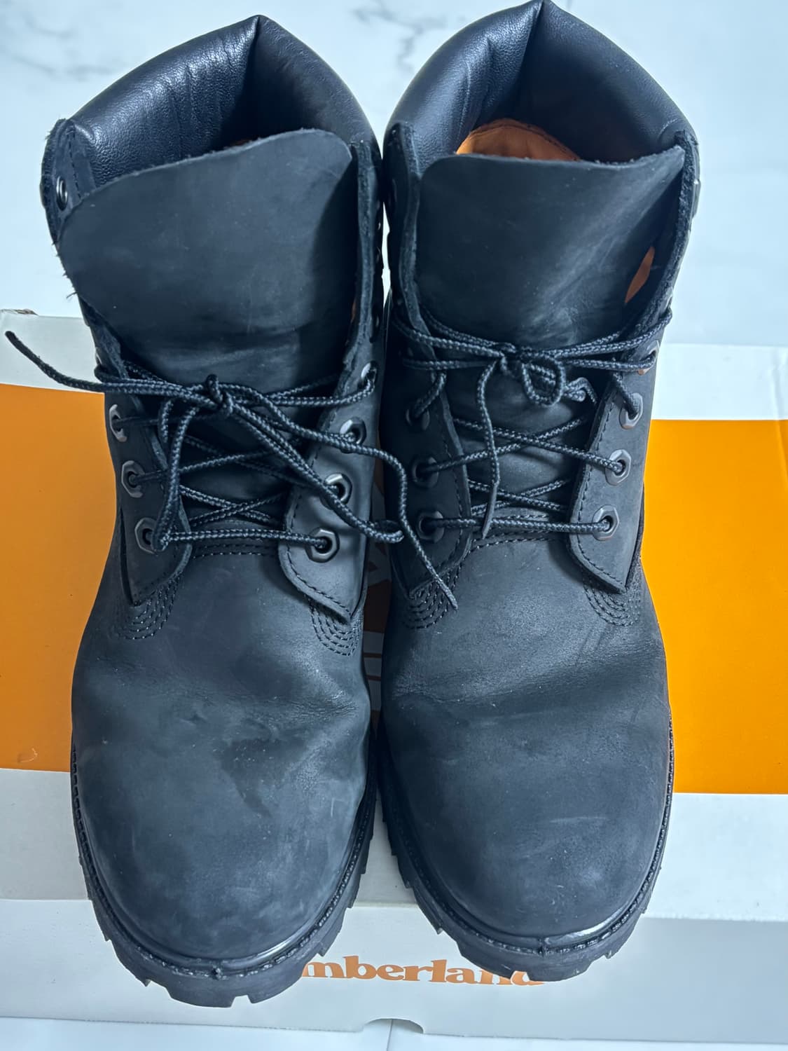 팀버랜드 프리미엄 6인치 워터프루프 부츠 블랙 250-255 7w 상품이미지3