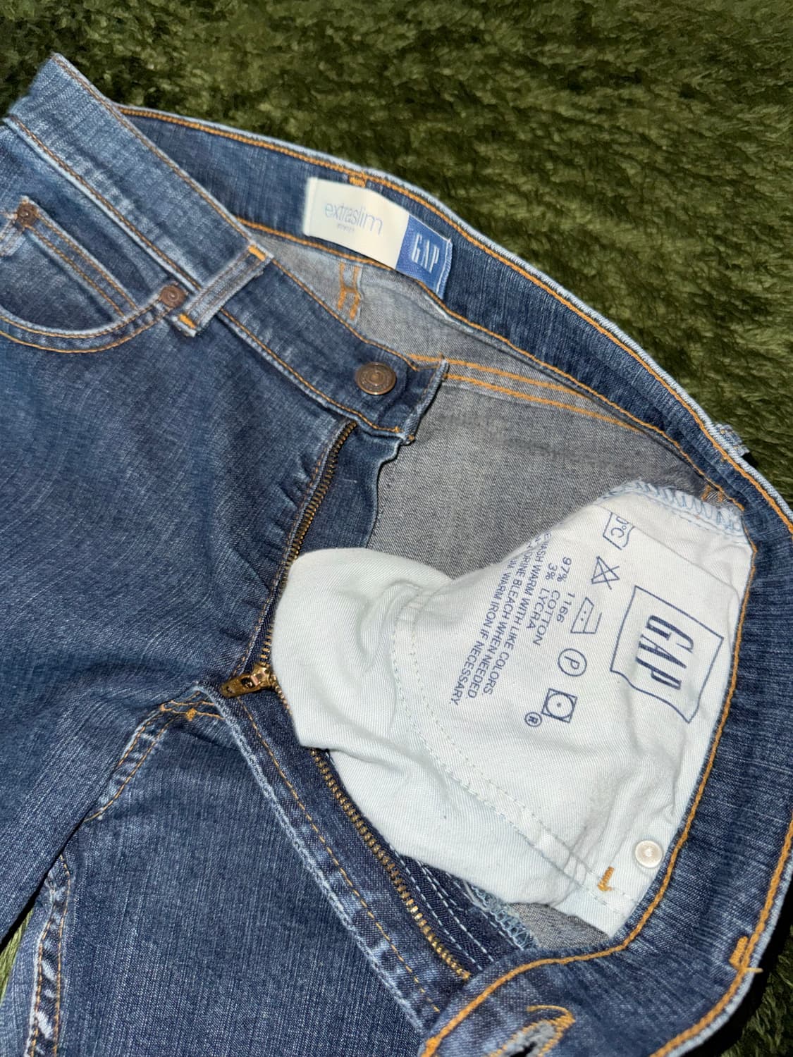 GAP 갭 엑스트라 슬림 스트레치 스판 블렌디드 데님 팬츠 상품이미지3