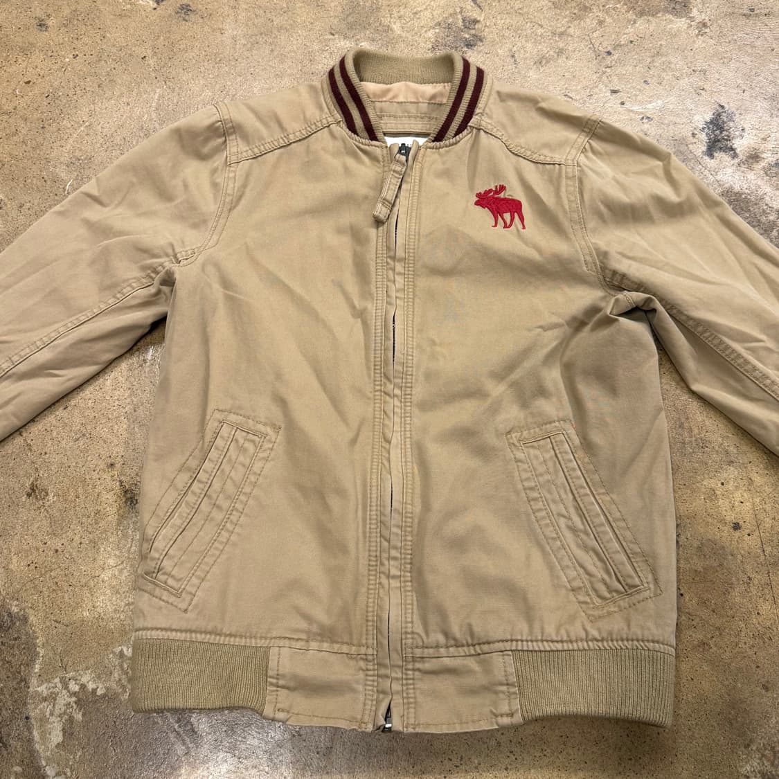 아베크롬비 베이지 자켓 상품이미지3