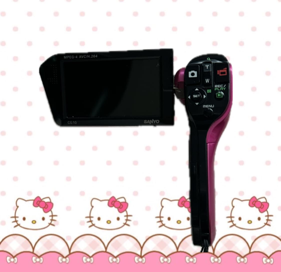 뉴진스💕) 산요작티 cg10 Xacti VPC CG10 카메라 캠코더 상품이미지2