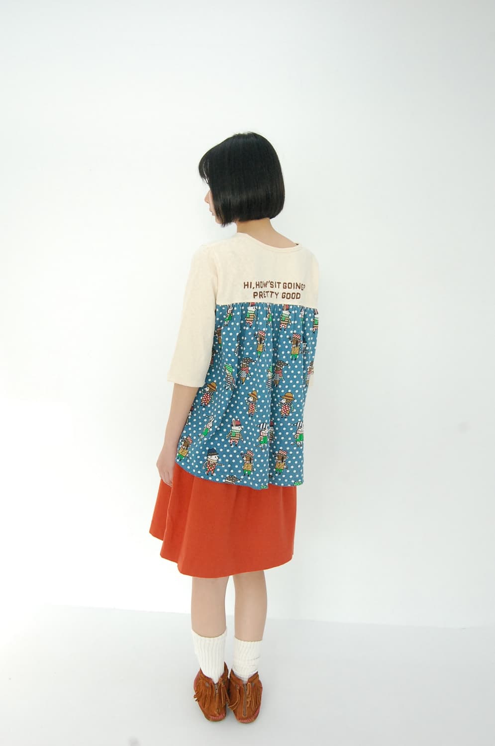 Earth music&ecology wool skirt 상품이미지5