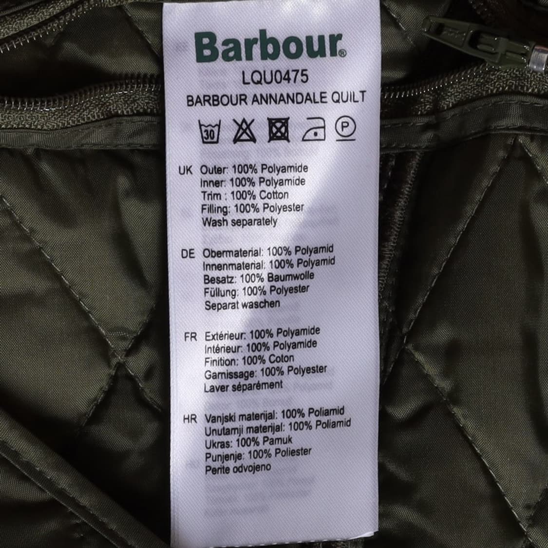 바버 Barbour  Quilting Jacket
 상품이미지8