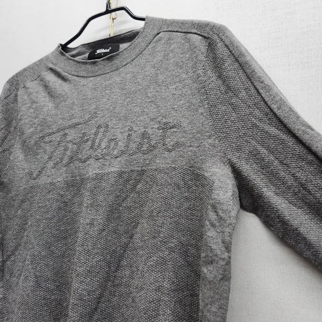 타이틀리스트 여성 로고 골프웨어 니트 L(M) 상품이미지3