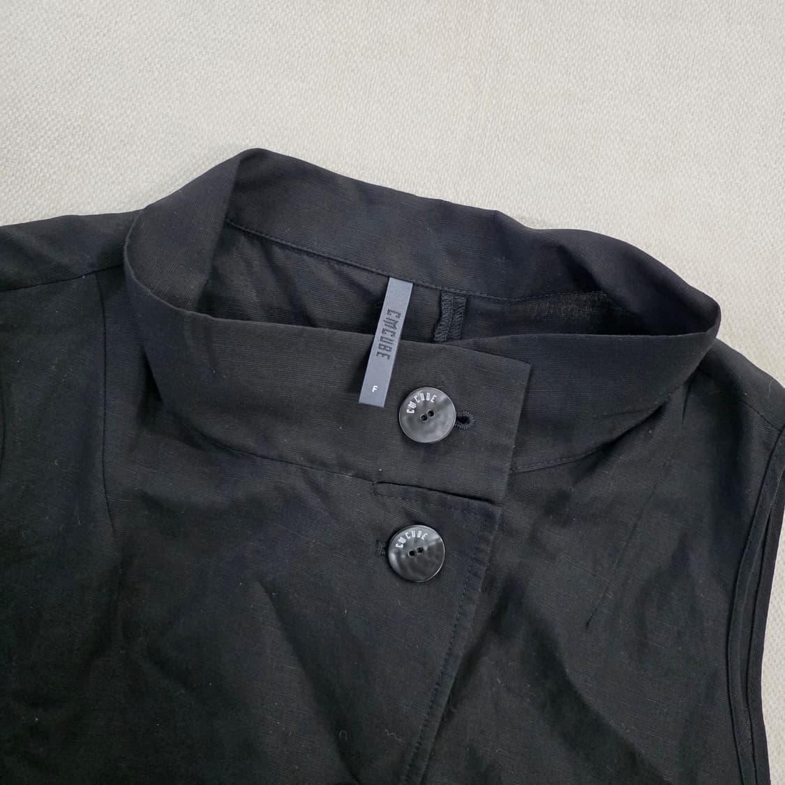 [F] 신형 씨엠큐브 베스트 코튼 조끼 0219J 상품이미지3