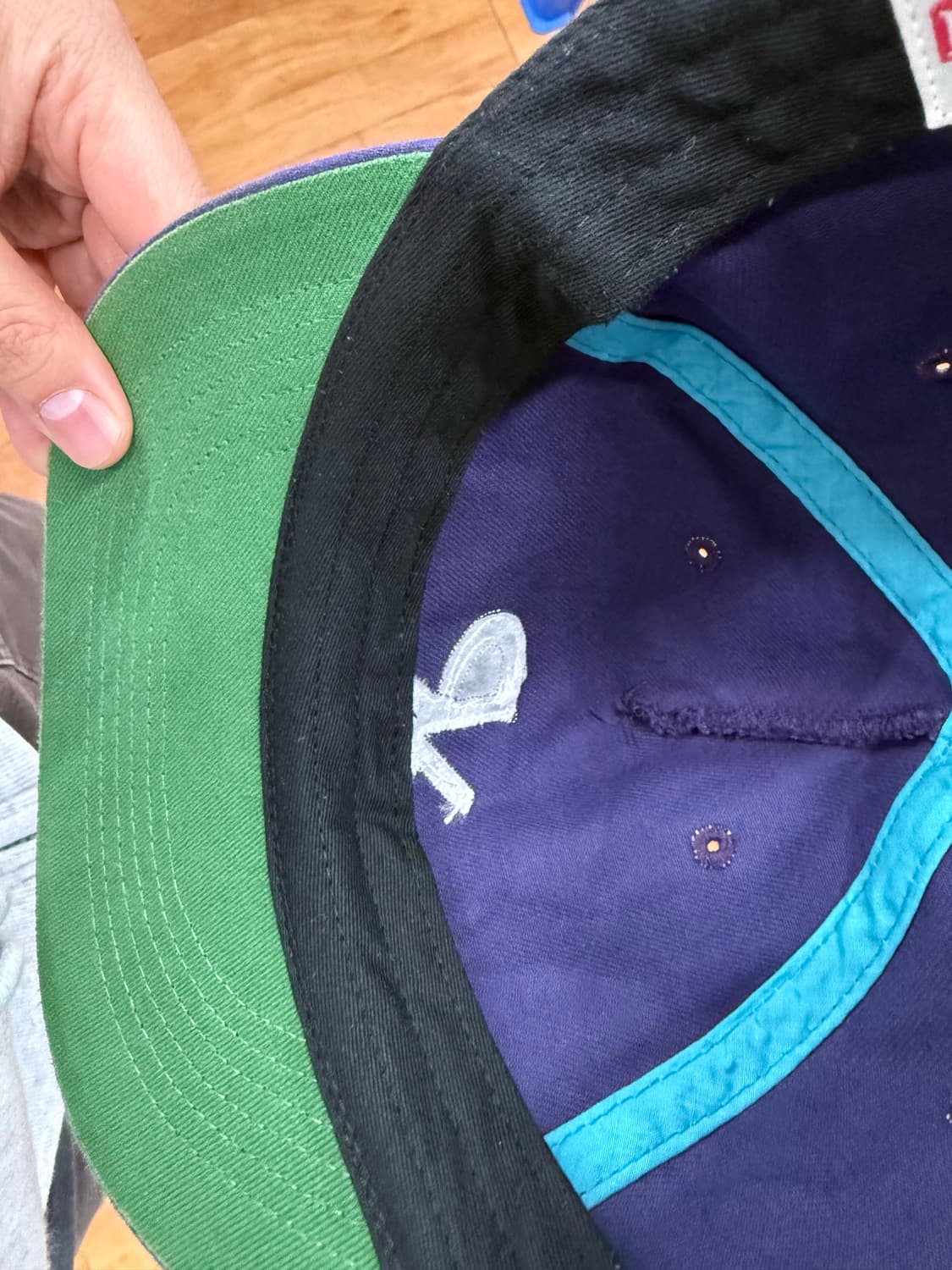 크래커하우스 아뜰리에캡 퍼플 팝니다 상품이미지5