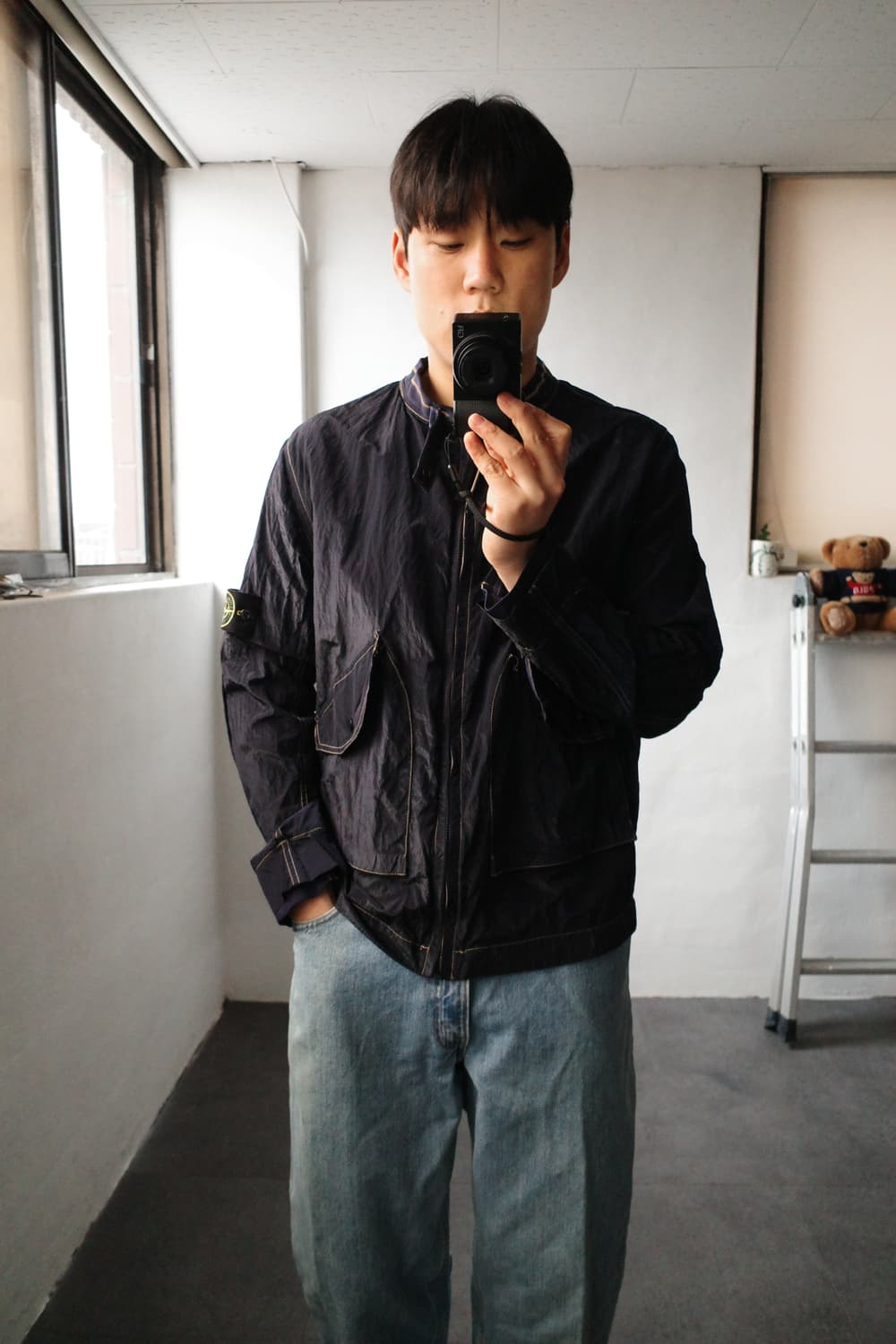 스톤아일랜드 나일론 메탈 자켓 상품이미지9