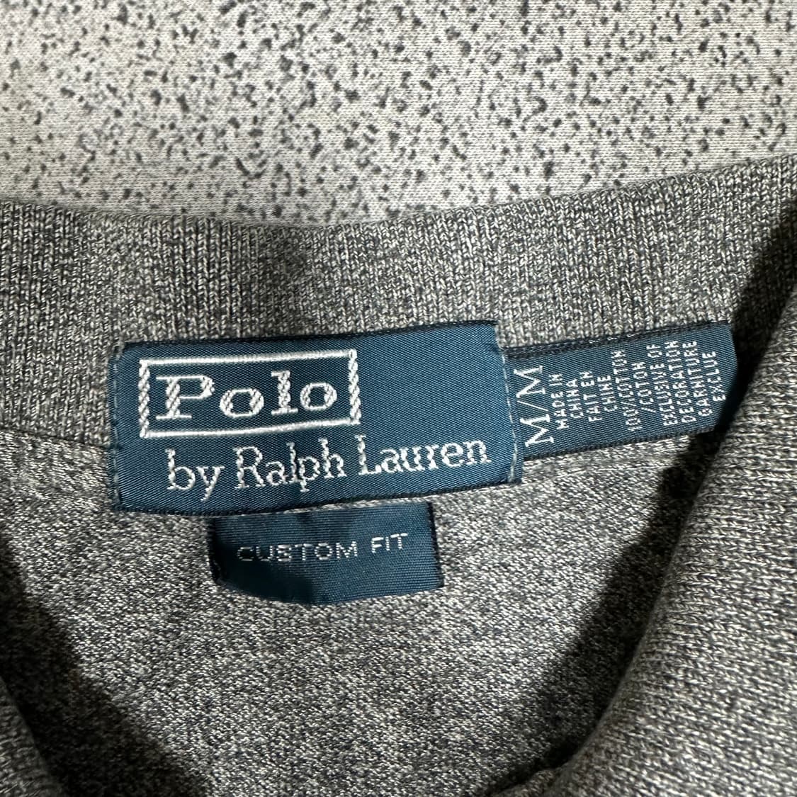 ✨ (바배) 폴로 랄프로렌 커스텀핏 그레이  카라 반팔티  상품이미지3