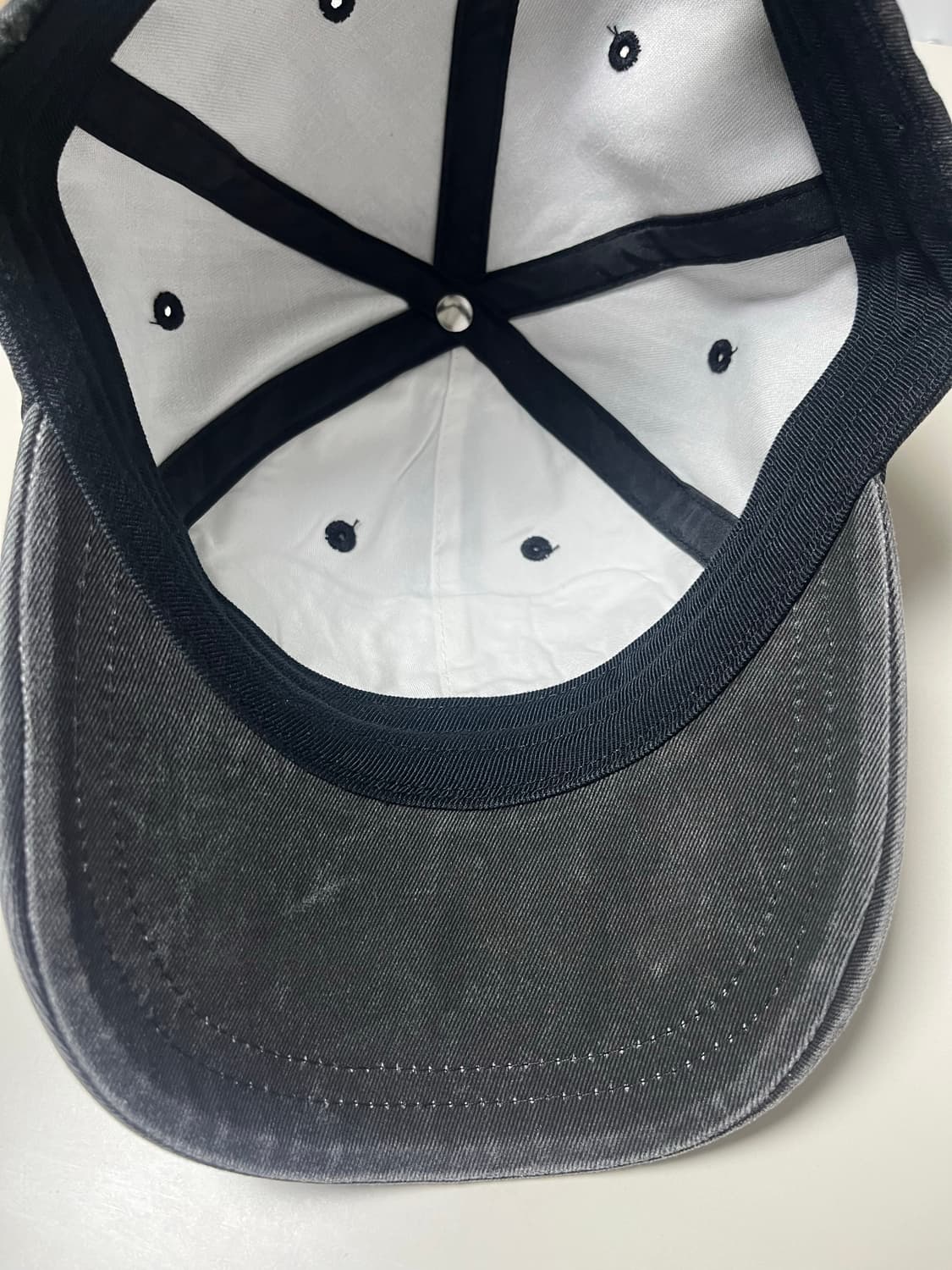 [슈프림] 빈티지워싱 볼캡 그레이 상품이미지3