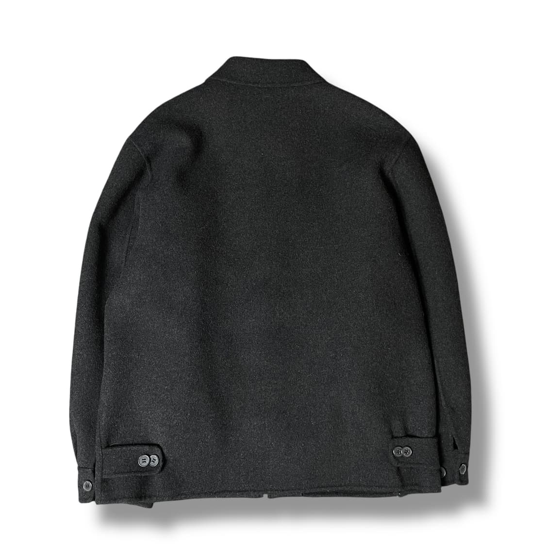 BANG BANG 울 혼방 핸드메이드 그레이 블루종 숏 자켓 95 상품이미지2