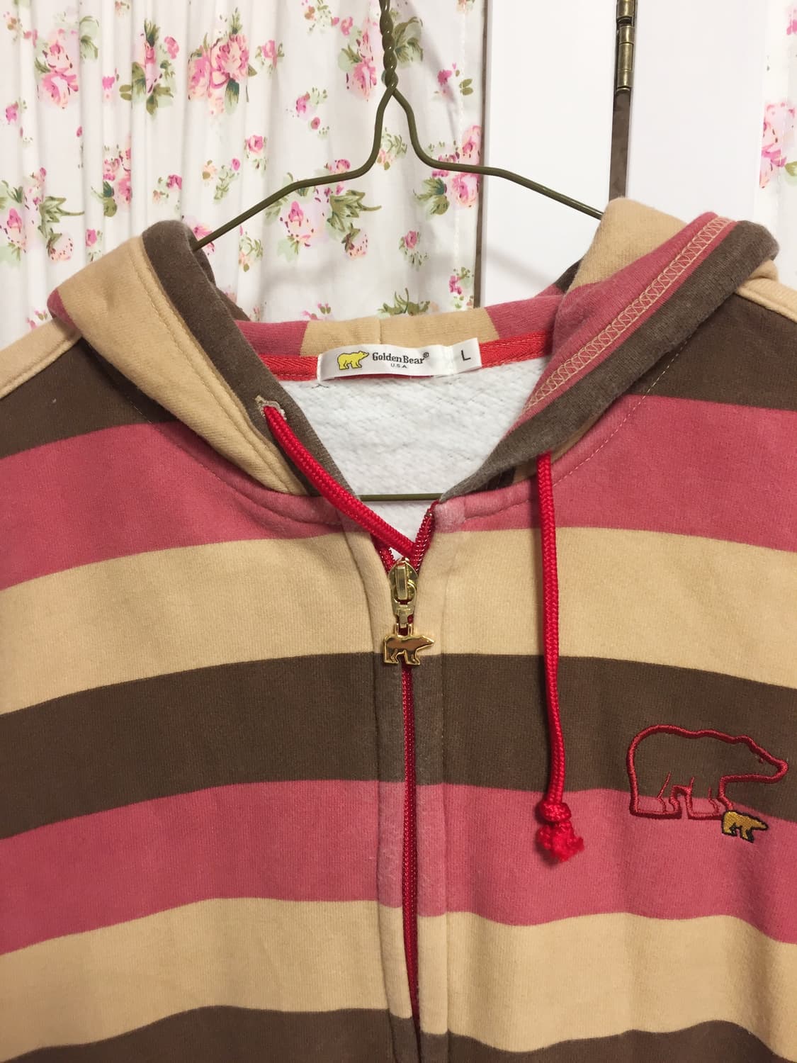 빈티지 모리걸 딸기바나나초코 후드집업 상품이미지2