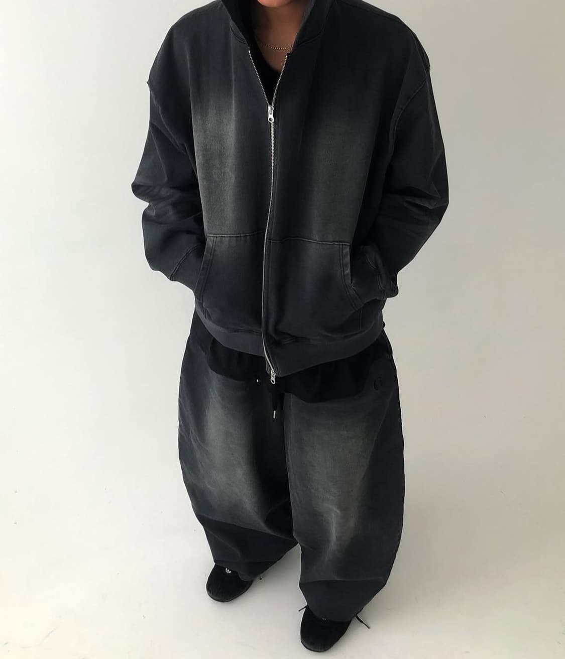 뉴치프시크 dp 캣워시 후드집업 상품이미지2