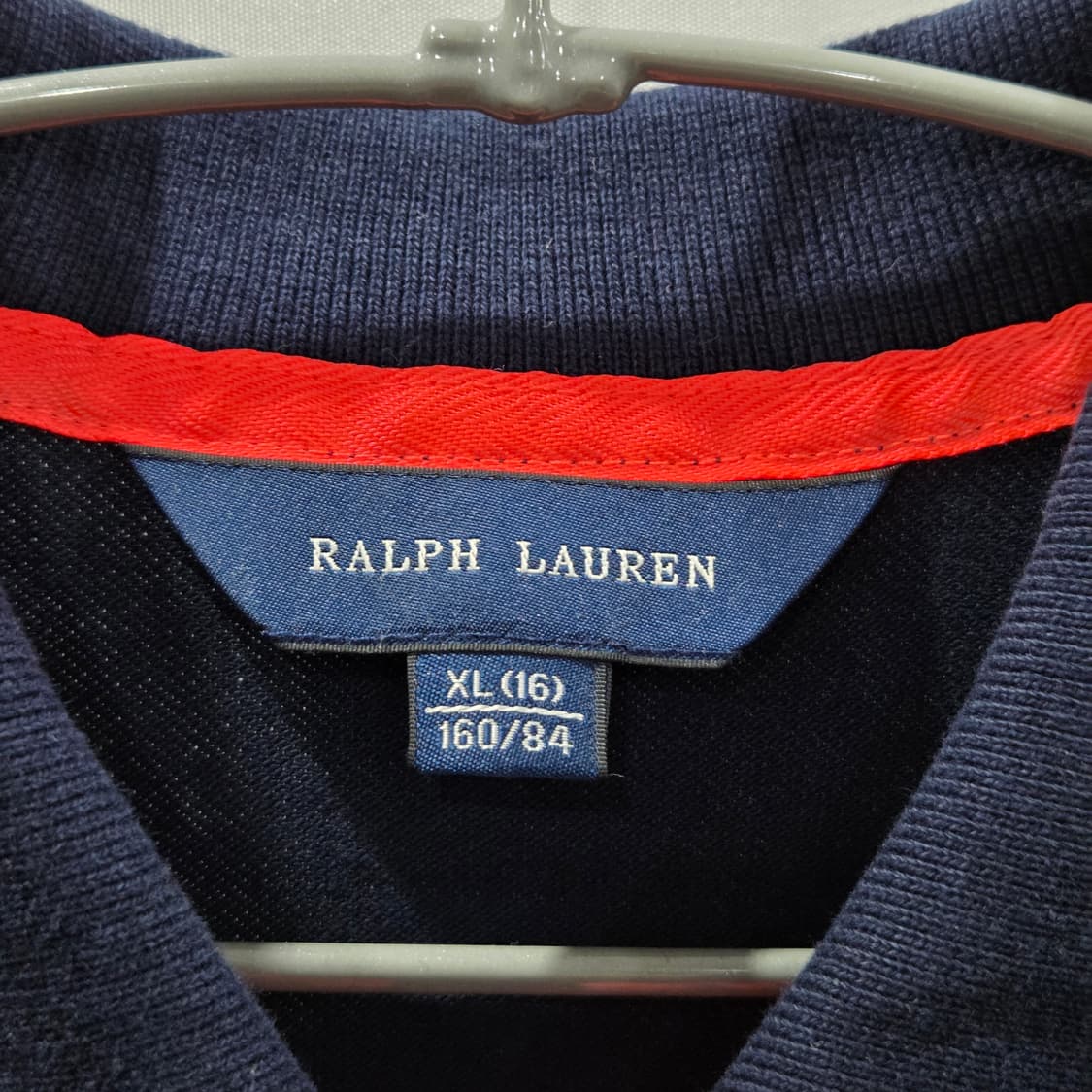 폴로랄프로렌 걸즈 빅포니 피케 카라 반팔티 XL/16  상품이미지3