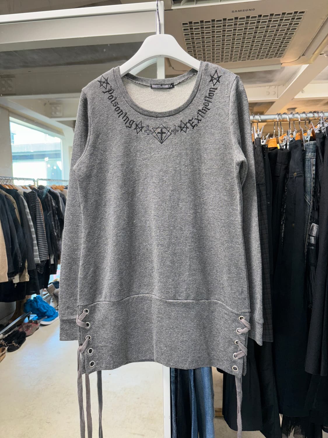 고스트 오브 할렘 스트링 스웻셔츠 상품이미지3