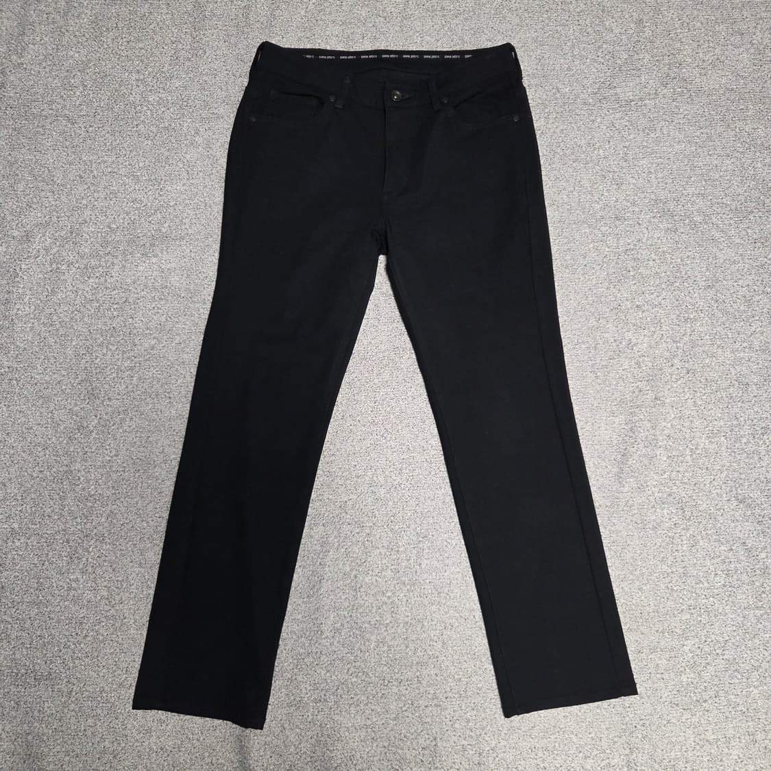 Edwin 에드윈 저지스 재팬 블랙 스판 팬츠 30-31 상품이미지1