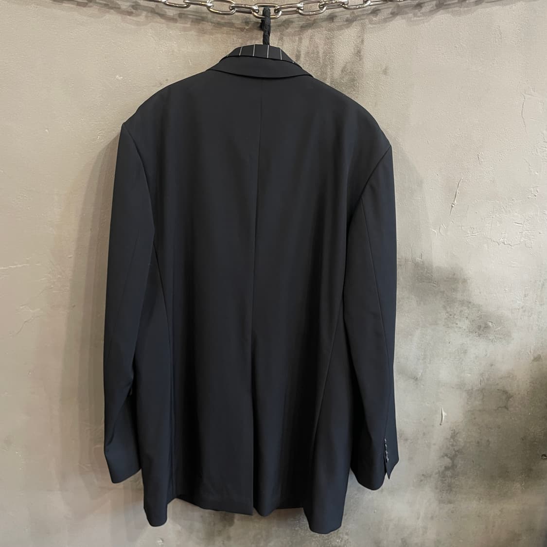 준지 핀스트라이프 레이어드 테일러드 자켓 상품이미지7