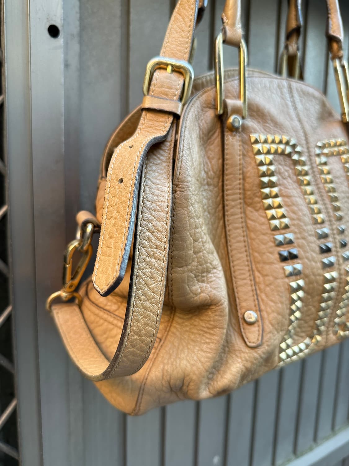 Daks leather stud bag 상품이미지4