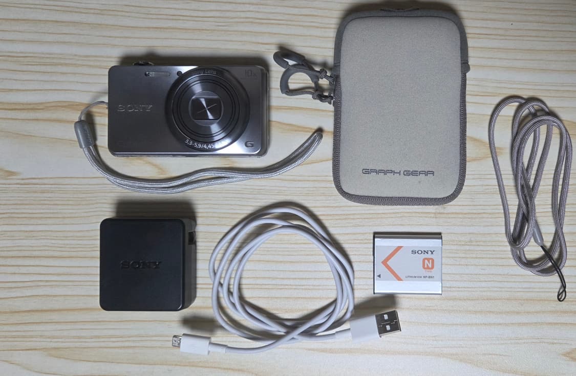 소니 사이버샷 DSC-WX200 SONY Cyber-shot 실버 디카 상품이미지1