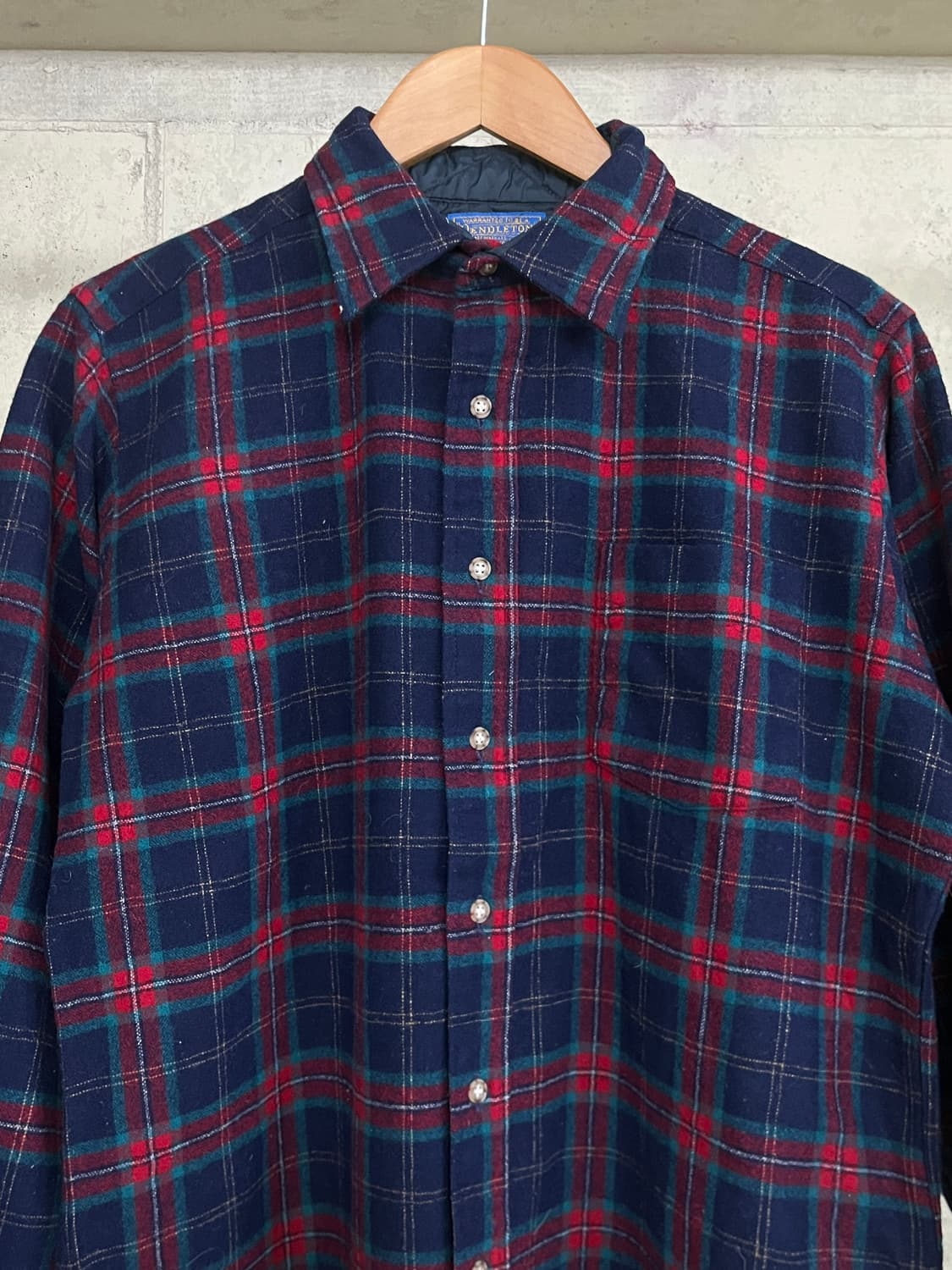 90s Pendleton Wool Flannel Shirt 상품이미지2