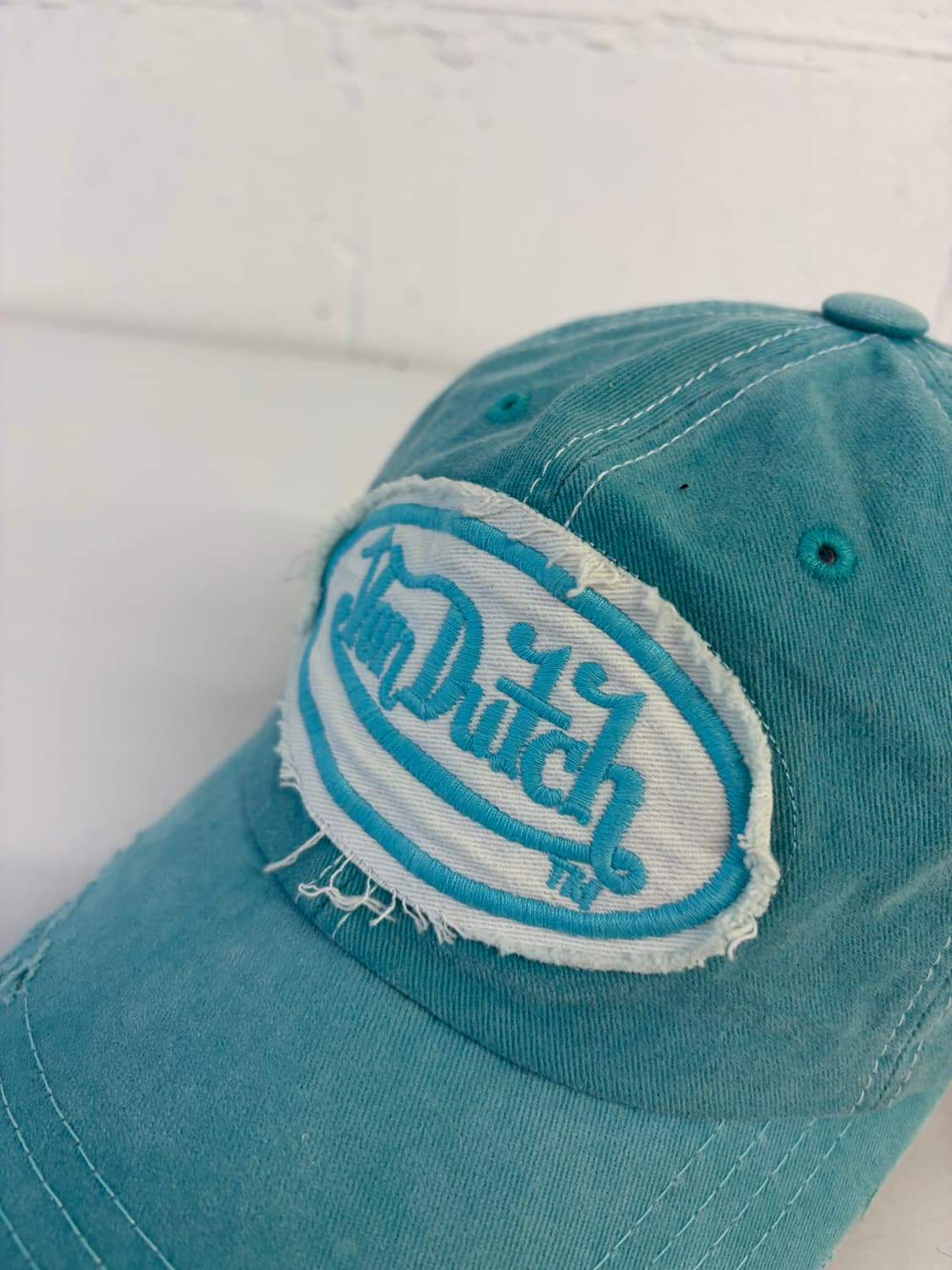 본더치 VONDUTCH 데미지 빈티지 민트 볼캡 야구 모자 상품이미지2