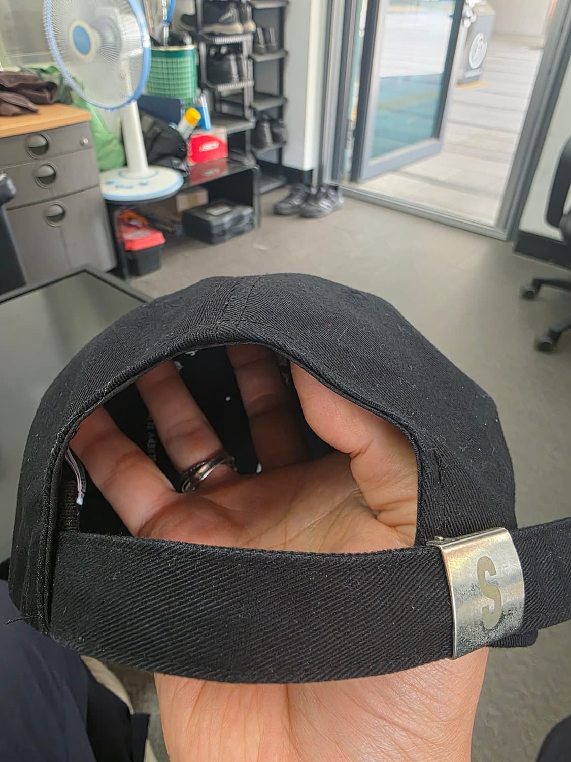 슬리피슬립 SS 로고 볼캡 모자 블랙 상품이미지7