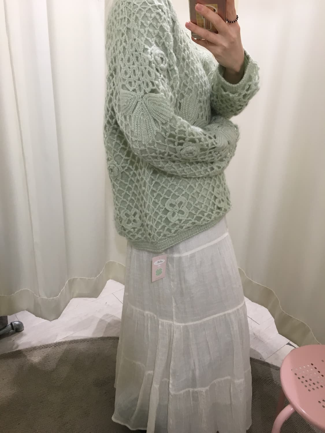 Mint Garden Crochet knit 상품이미지5