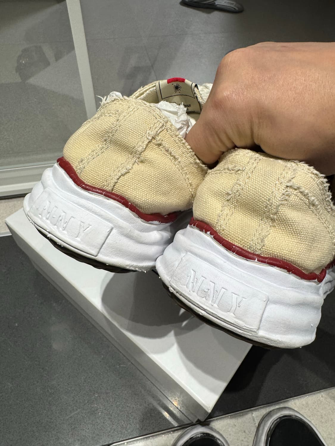 미하라 피터슨 41사이즈 베이지 상품이미지2