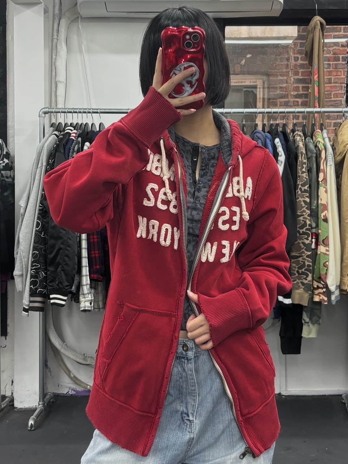 아베크롬비 후드집업 상품이미지4