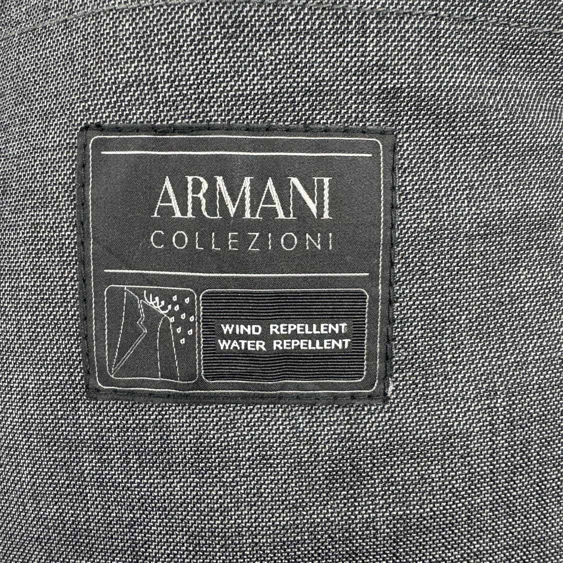 아르마니 차콜 더블 버튼 트렌치 코트 여/M 상품이미지8