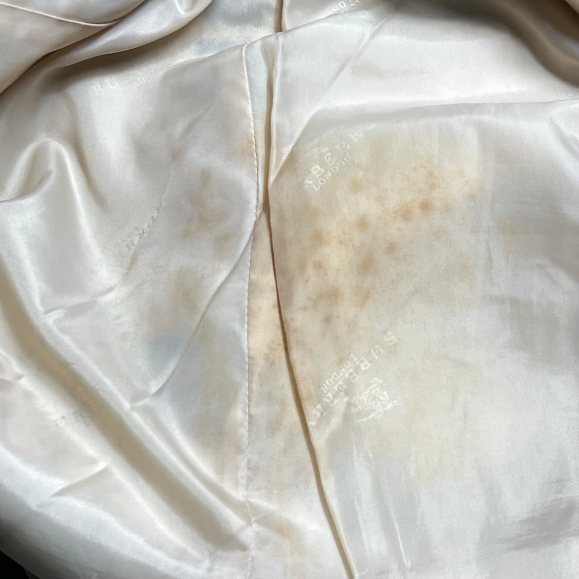 XL 버버리 노바체크 여성용 울 후드 떡볶이 코트 상품이미지8