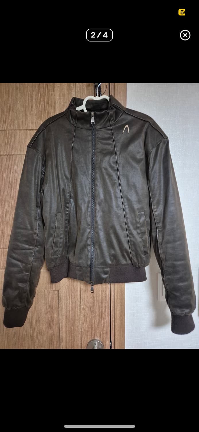 아캄 레더자켓 상품이미지1