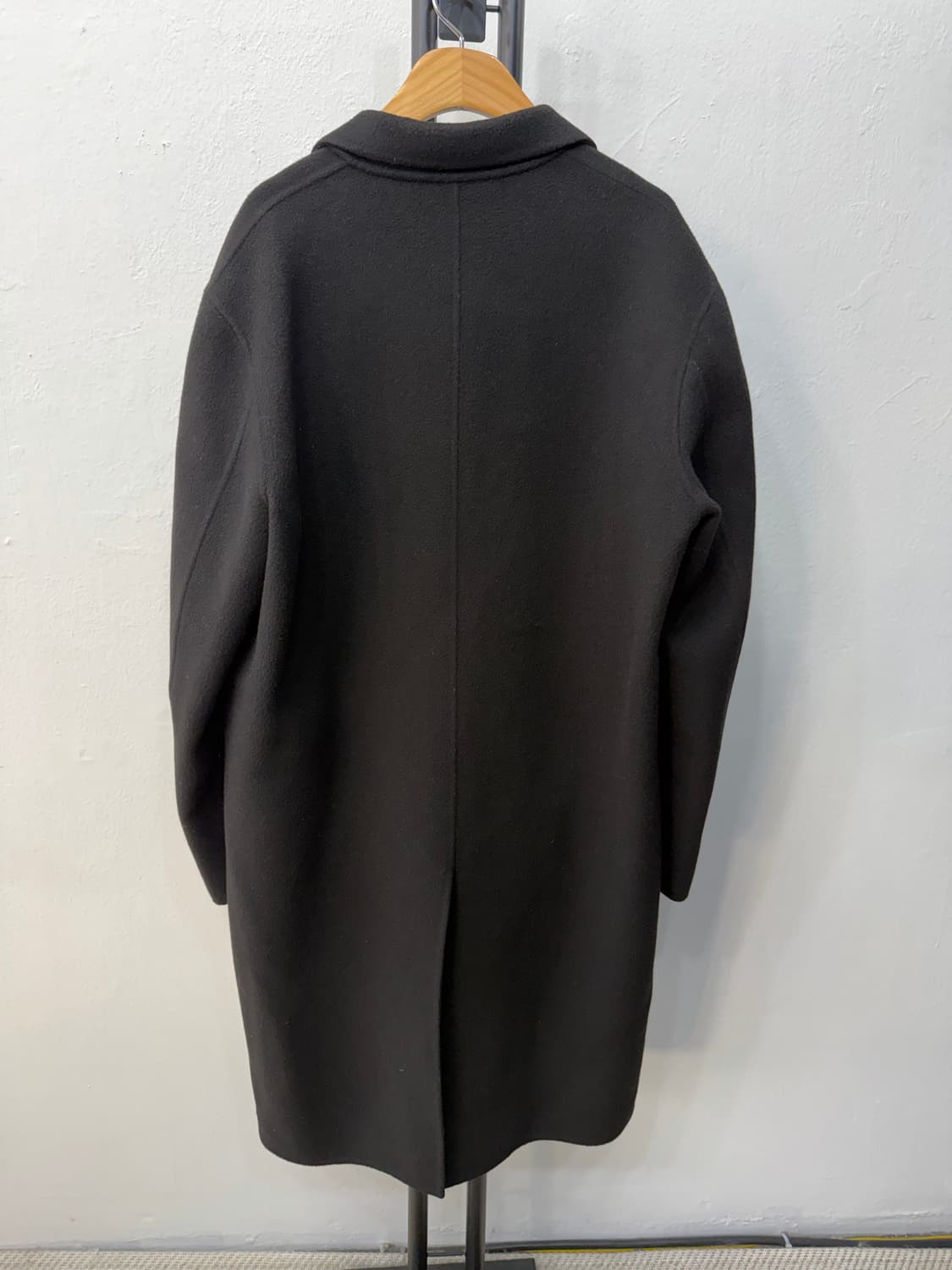 정품) 비이커 캐시미어 오버핏 코트 1 상품이미지4