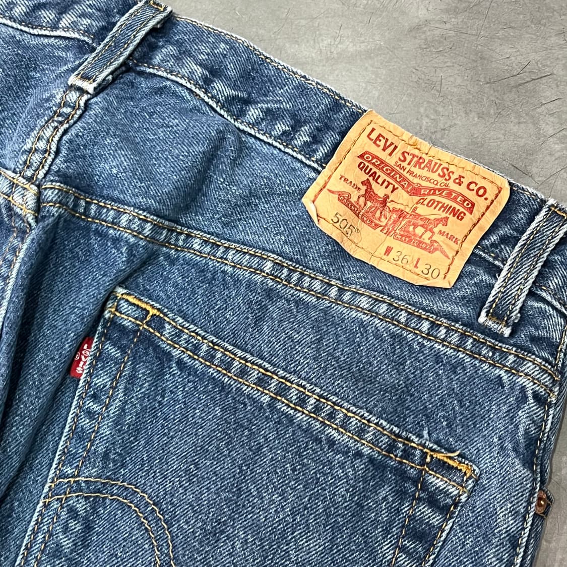  리바이스 505 데님팬츠 y15245 상품이미지5