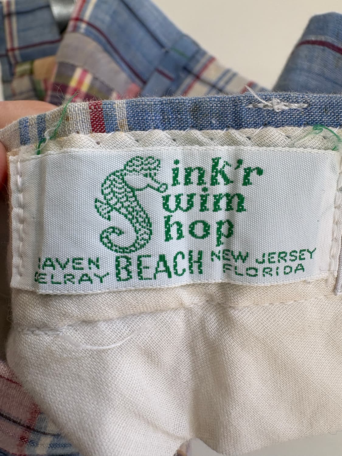 VINTAGE (Made in USA) 체크팬츠 상품이미지6