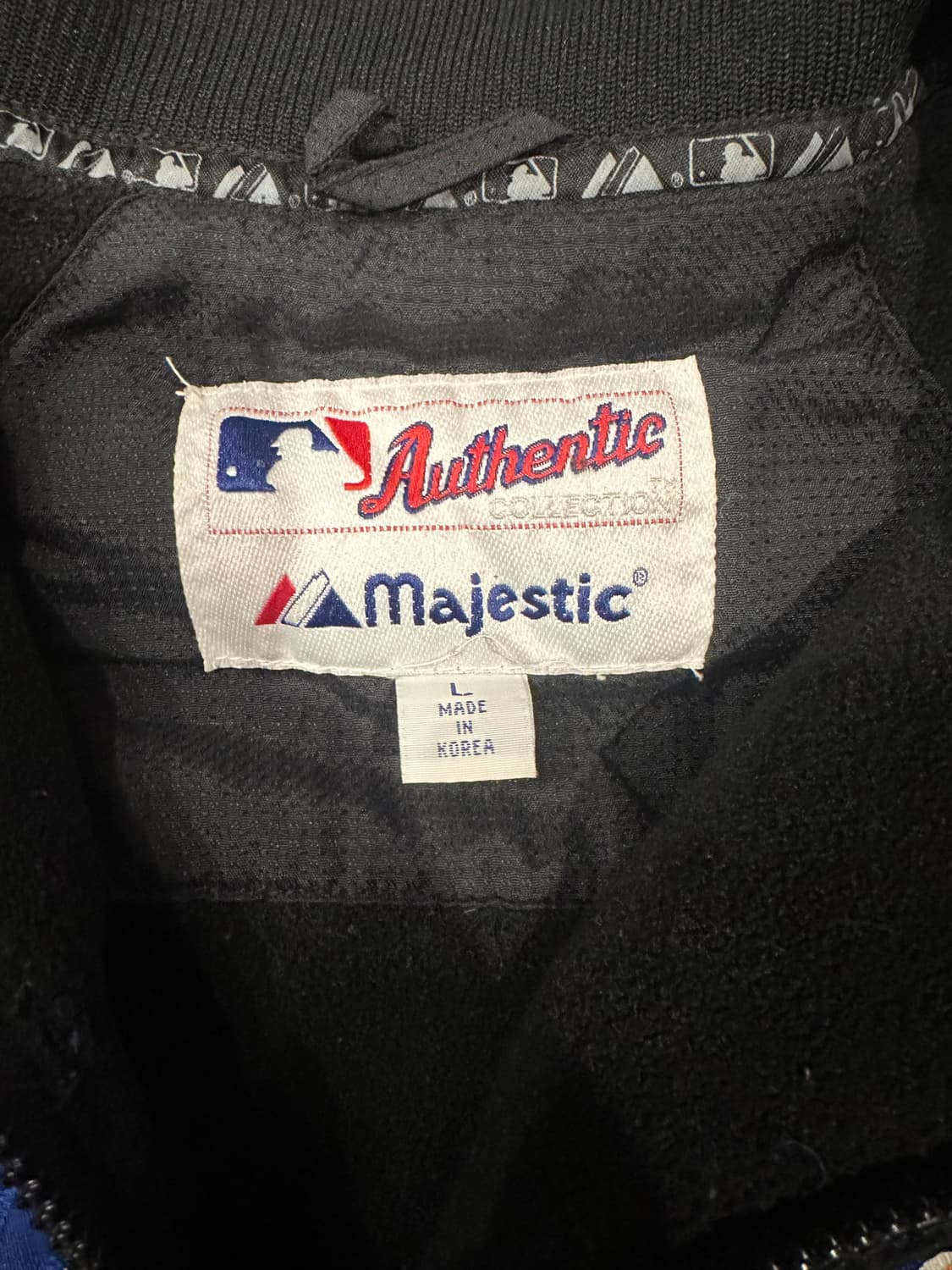 빈티지 00s 마제스틱 뉴욕 메츠 베이스볼 자켓 상품이미지4