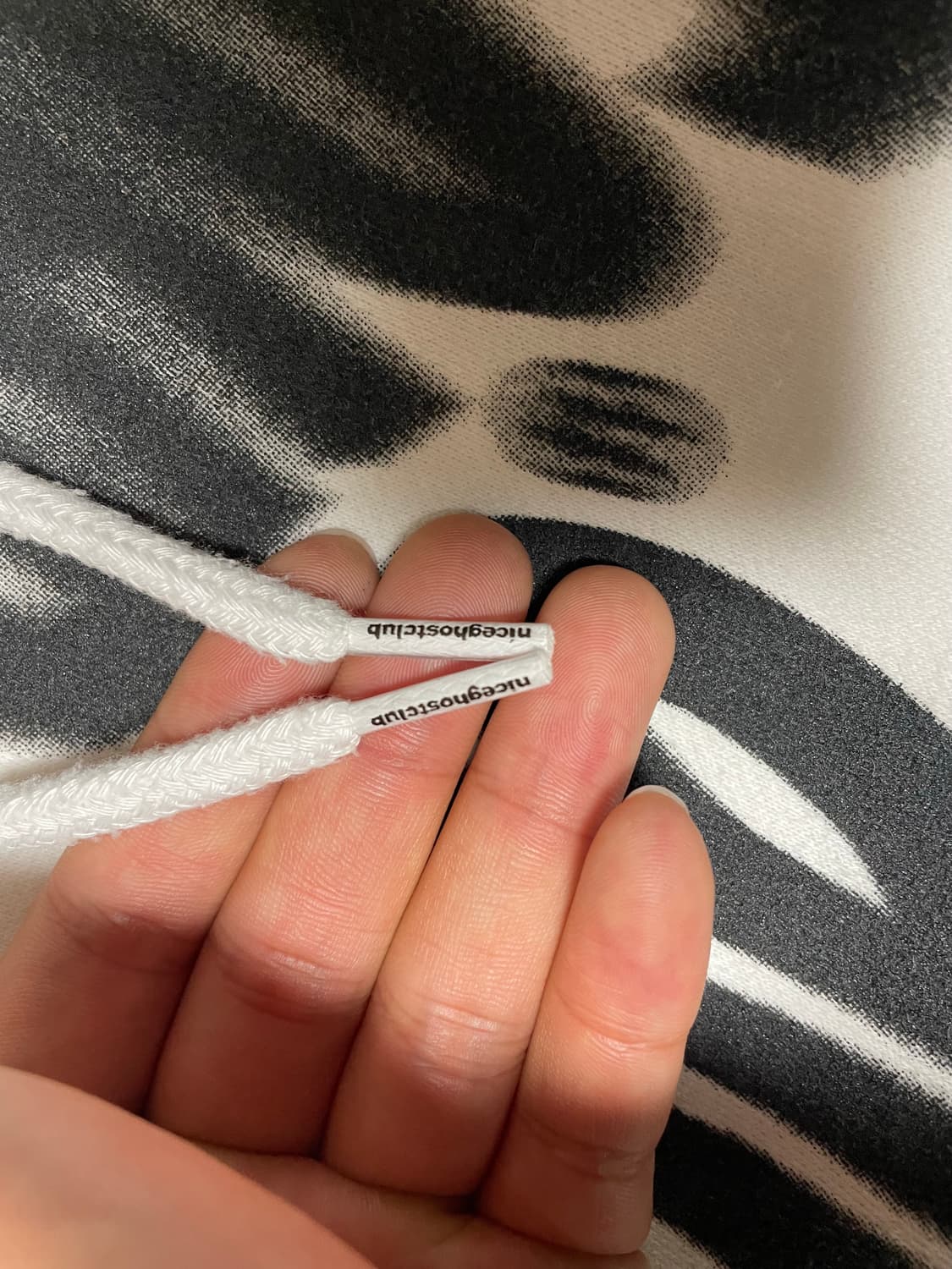 나이스고스트클럽 SCREAM LOGO 후드티 상품이미지6