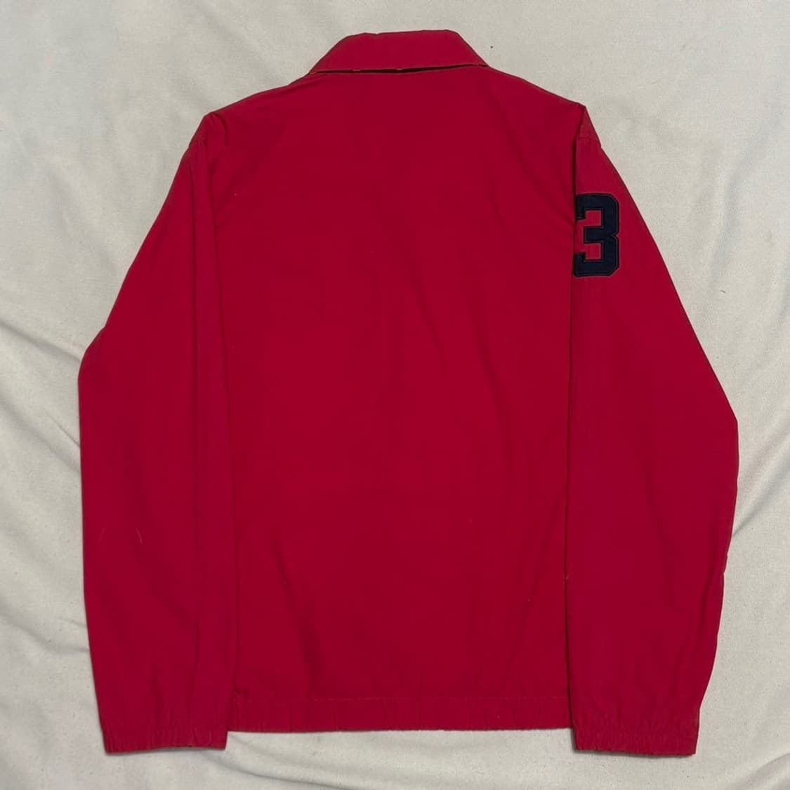 M 폴로랄프로렌 기마 로고 레드 스윙탑 자켓 상품이미지3