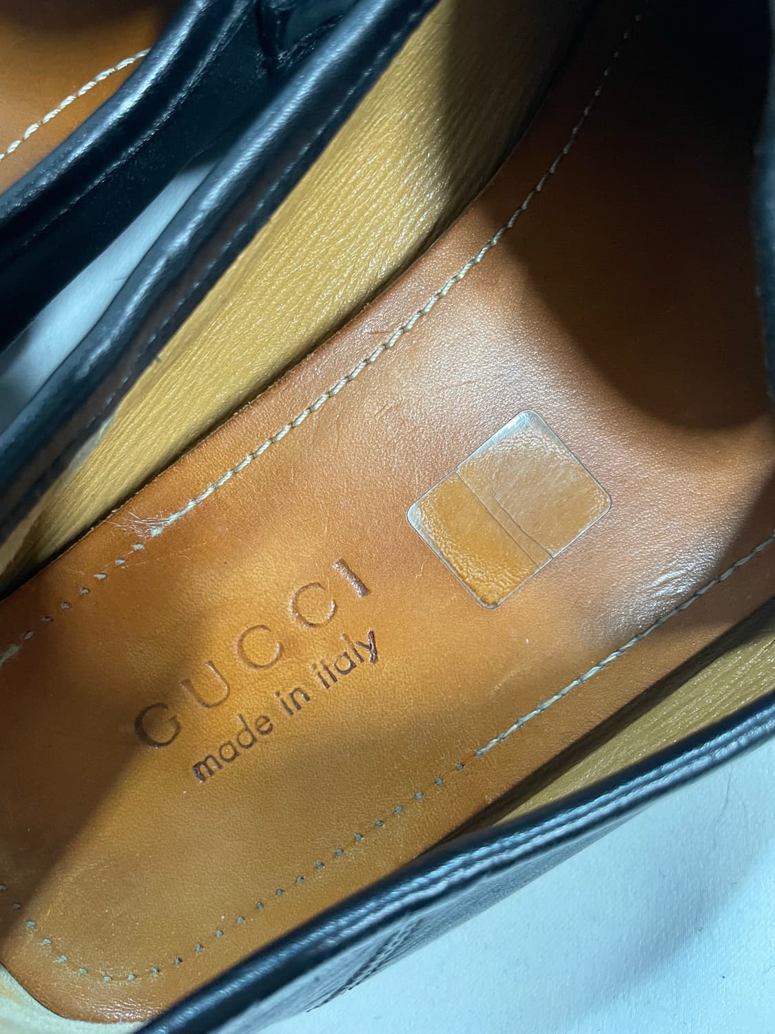 구찌 GG 웹디테일 스퀘어토 로퍼 상품이미지6