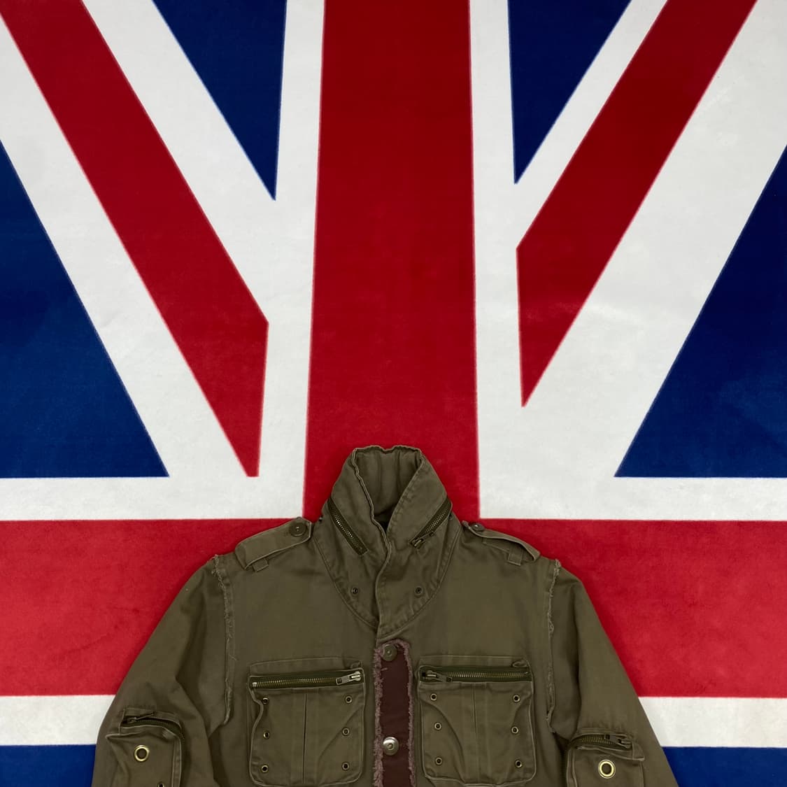 빈티지 y2k 멀티포켓 자켓 2 실측 S  상품이미지2