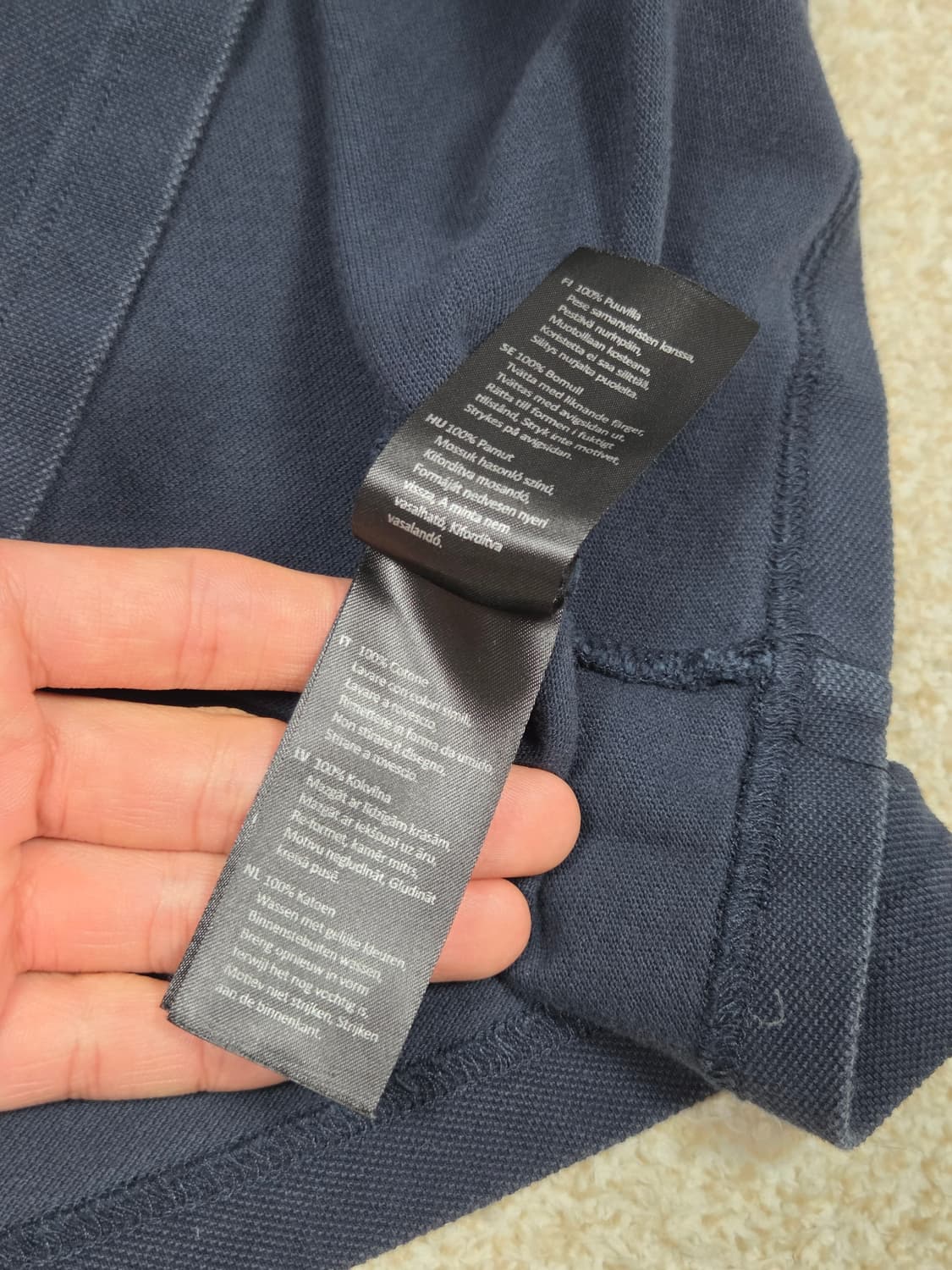 [바버] 크레스트 방패 로고 피케 반팔 폴로 셔츠 | S00051 상품이미지4