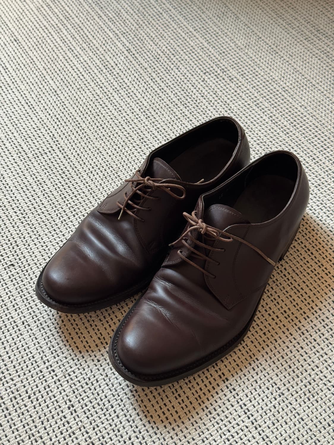 프라다 클래식 더비 브라운 상품이미지1