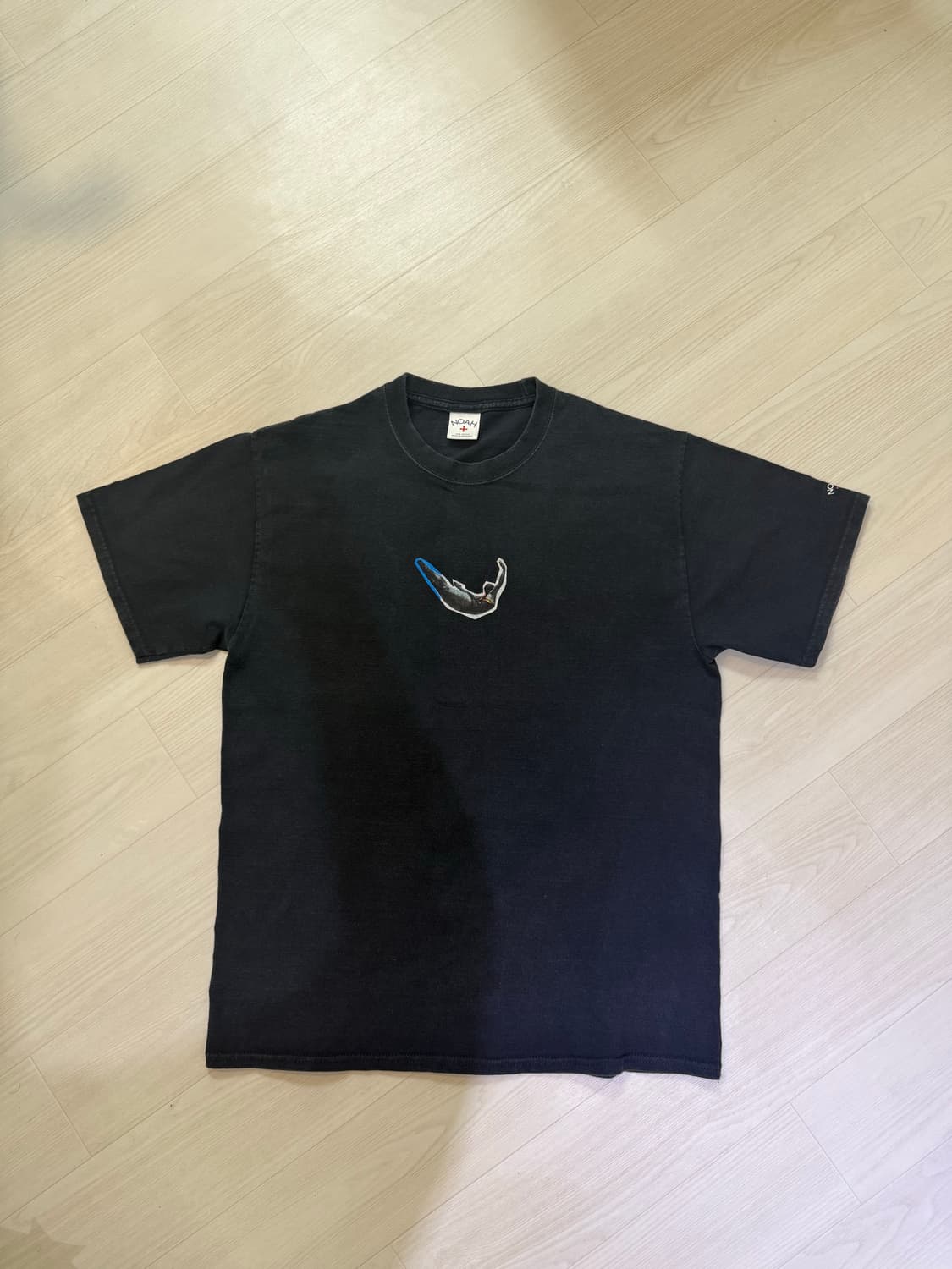NOAH 검정색 반팔 티셔츠 M사이즈 상품이미지1