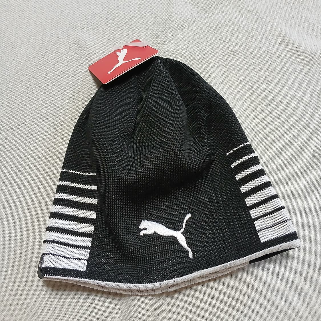 PUMA 택붙은 미사용품 양면 퓨마 비니 모자 상품이미지2