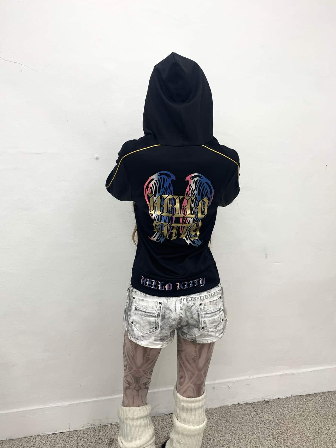 Hello Kitty devil hood jersey   상품이미지2