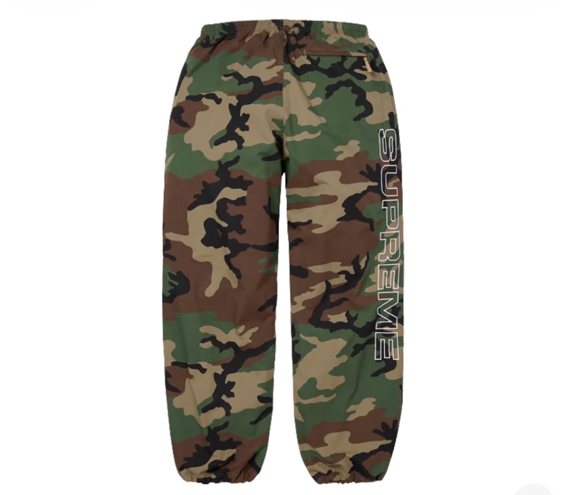 슈프림 스펠아웃 자수 립스탑 트랙 팬츠 우드랜드 카모 - 25FW M 상품이미지1