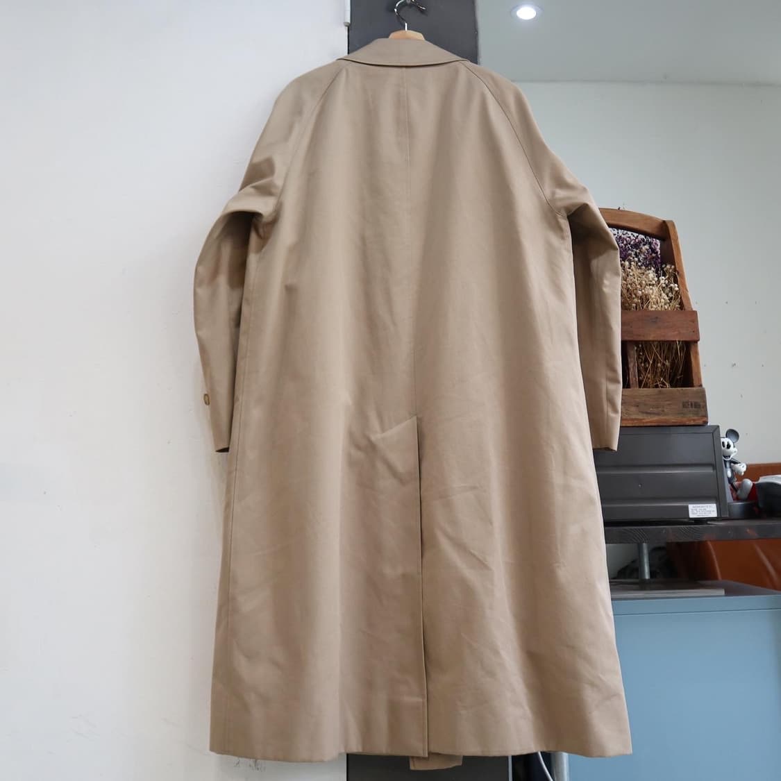 버버리 베이지 싱글코트 상품이미지6